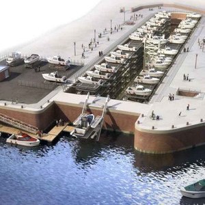 projet : création d'un port à sec dans la forme de Radoub à Dieppe (76)